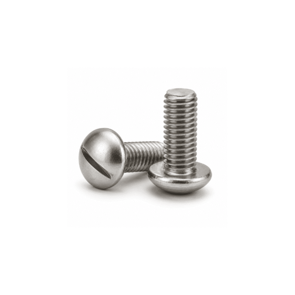 Round Head Slotted Machine Screw
